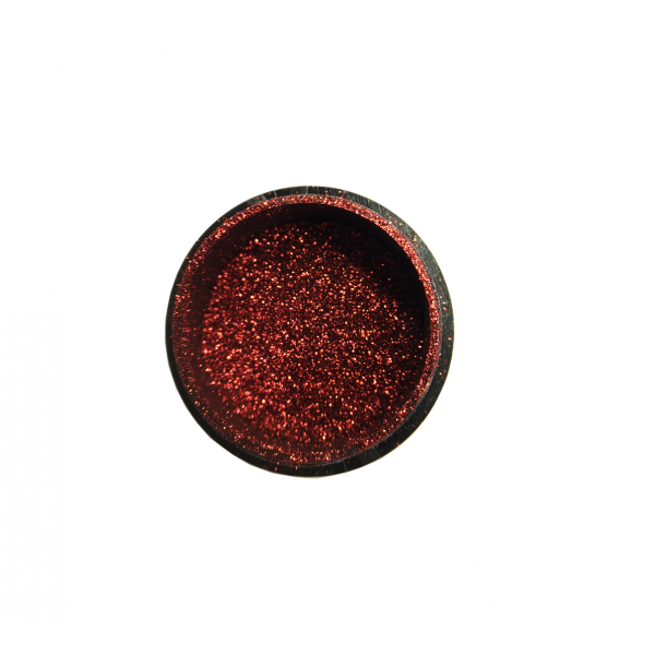 Mirror glitter powder Didier Lab, red 0,5gr